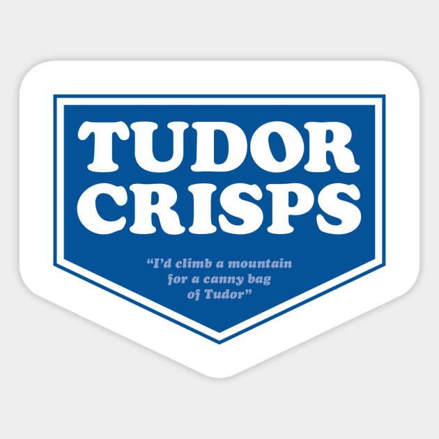 Tudor Crisps Sticker by Function9